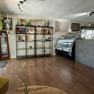 Order counter and menu