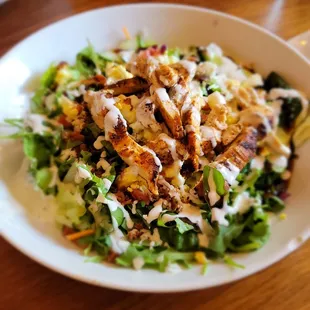 Half Buffalo Chicken Salad