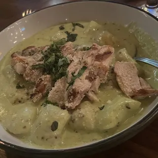 Creamy Pesto Chicken Gnocchi
