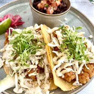 Grouper tacos