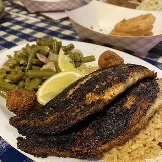 Blackened or Grilled Catfish Fillets