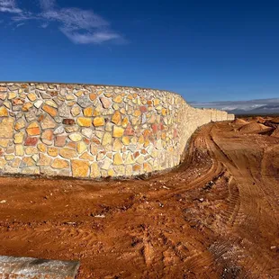 Rock walls! Let us amaze you with speed, quality and cleanliness!