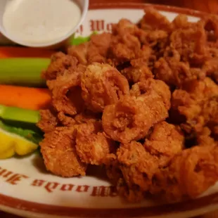 Calamari appetizer