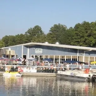 boats docked at the dock
