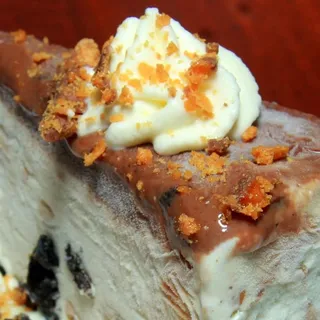 Butterfinger & Fudge Ice Cream Cake