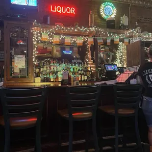 Bar area