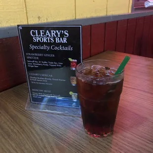 A clean Jack &amp; Coke