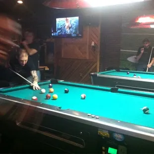 Great pool tables!