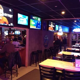 interior, sushi and sashimi