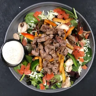 Strip Steak Salad