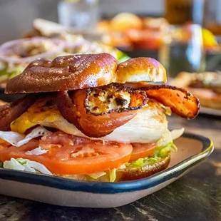 food, bagels, bagel