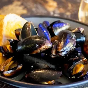 oysters, oysters and mussels, shellfish, food, mussels
