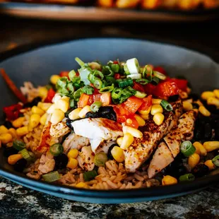 paella, food