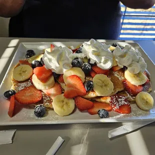 Loaded pancakes