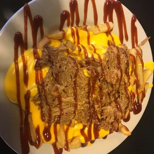 One of the appetizers! Cleavers loaded fries!