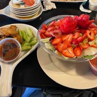 Strawberry Pecan Salad