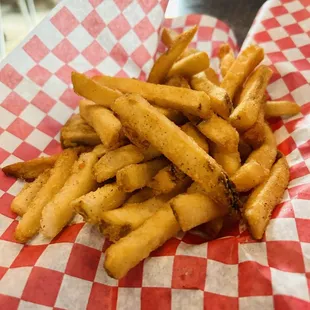 French Fries were crisp and delicious!