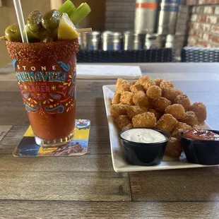 Tater Tots Bloody Mary