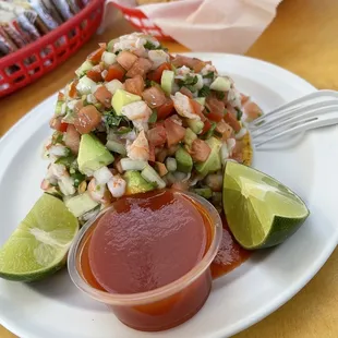 Tostadas De Camaron