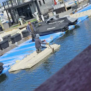 sushi and sashimi, outside