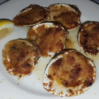 Baked Clams Oreganata