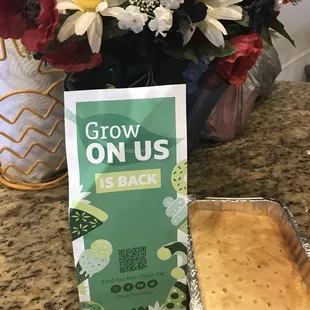 Tres leches cake - they partnered with Grow Financial