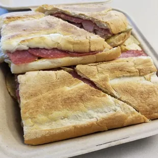 Guys... This is ONE sandwich... And the taste exceeds the portion size. Get here!