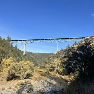 The view at the start of the hike trial