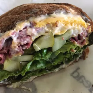 Hot Pastrami Sandwich