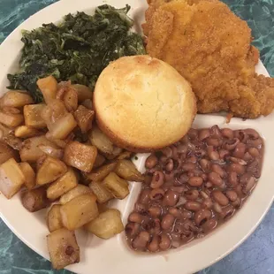 a plate of food