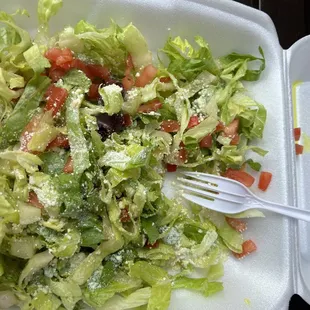 Tiny unsatisfactory Greek salad