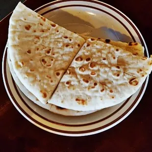 Plenty of pita bread