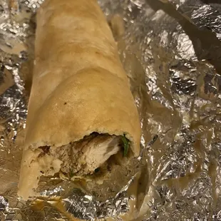 4/25/21 Chicken kabob sandwich was kinda dry