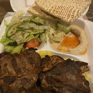 4/25/21 Mixed Grill not bad, better than Khourys at least