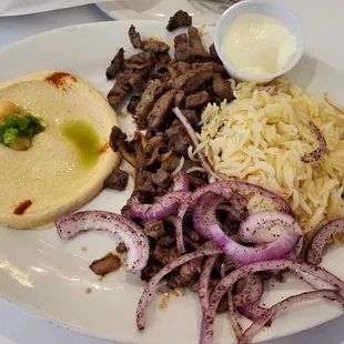 Beef shawarma