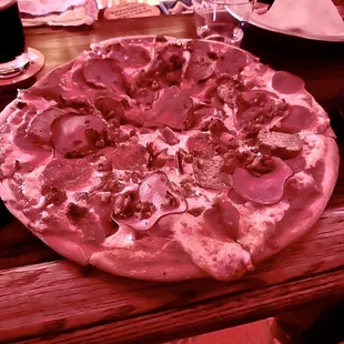 The Carnivore Pizza