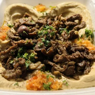 Lamb and Hummus