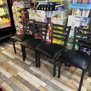 Not really a restaurant.  Packed with stuff all over the place with kitchen in the back.