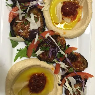 Fried Eggplant Platter