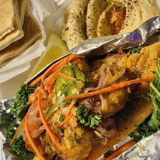 Lemon Citric Flounder & Grilled Shrimp