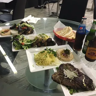 T-Bone Steak Platter