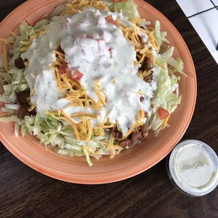 Medium taco salad