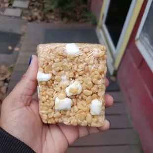 Caramel Rice Krispie