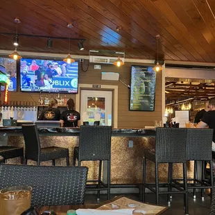 Outdoor bar