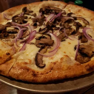 Wild " Mushroom Pizza