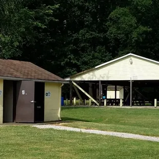 restrooms and shelter
