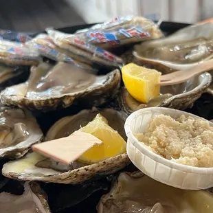 Oysters, of course.