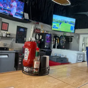 Bar area