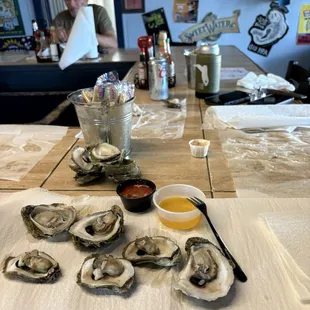 Steamed Oysters