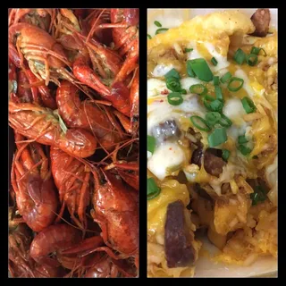 Jambalaya Cheese Fries